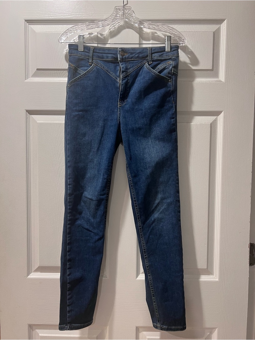 We The Free Dark Blue Skinny Jeans